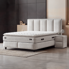 Тапицирана спалня с матрак ASTORIA 180 x 200 - перла 01 Тапицирана спалня с матрак ASTORIA 180 x 200 - перла 01