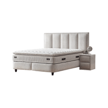 Тапицирана спалня с матрак ASTORIA 180 x 200 - перла 01 Тапицирана спалня с матрак ASTORIA 180 x 200 - перла 01